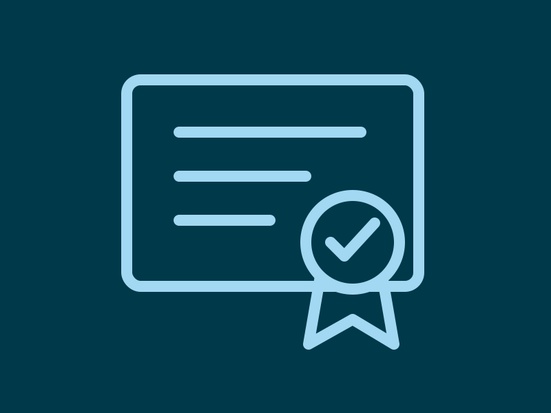 HR Planner certificate icon